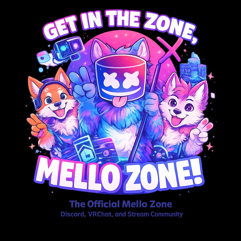 VRChat furry community social hub at Mello Zone